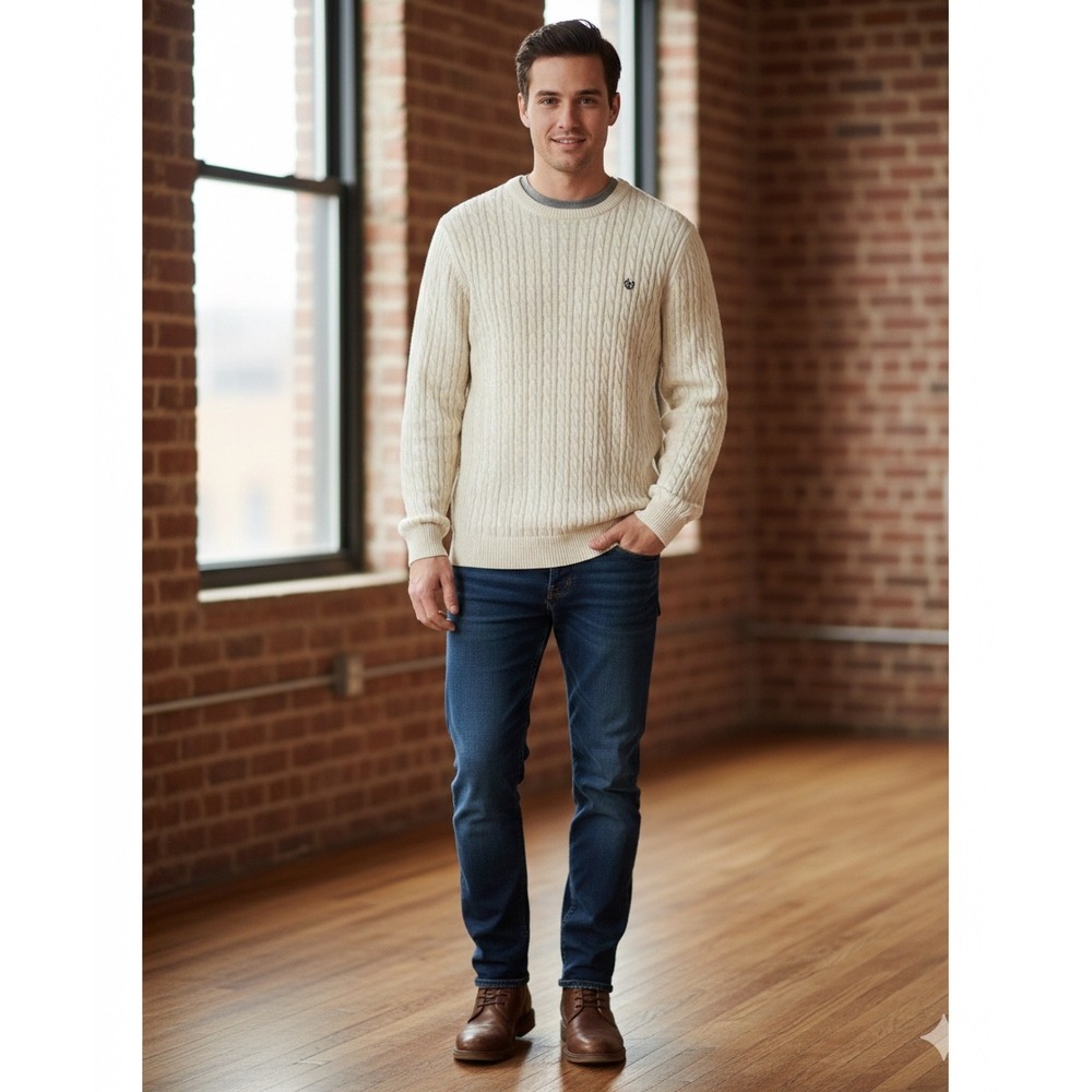 Phat Farm Sweater Mens Size L Vintage‎ Y2K Streetwear Hip Hop 90s Rap Pullover